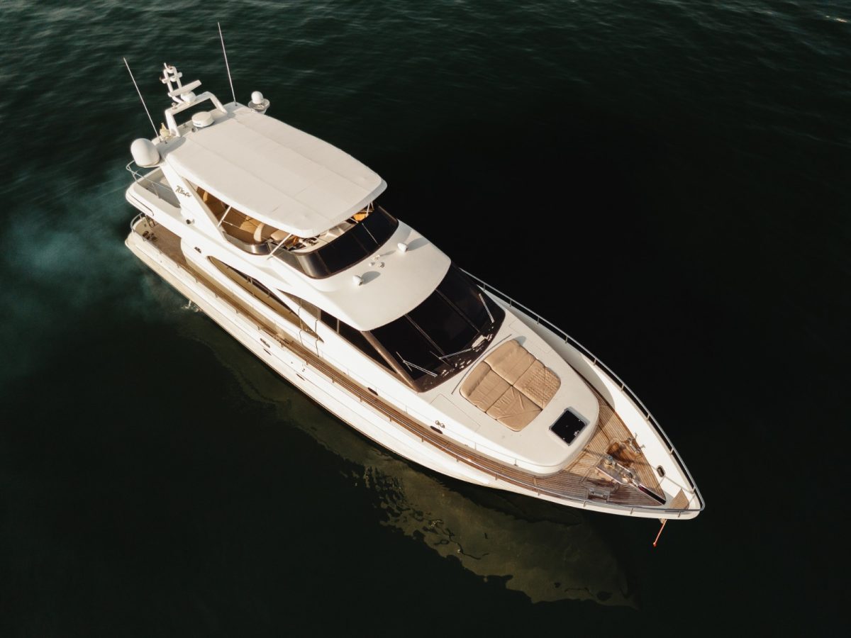 Sea land azimut yacht 70