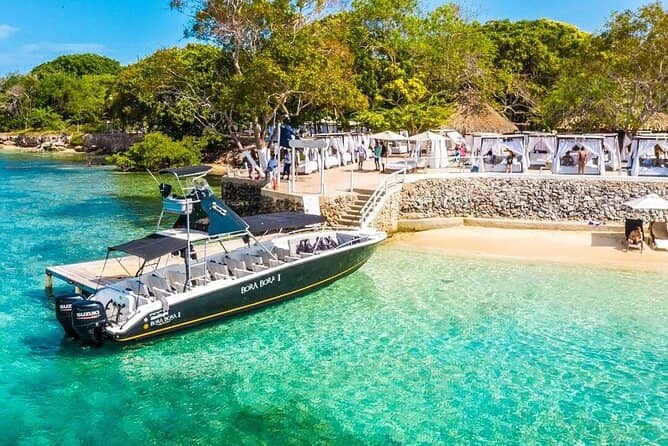 boat bora islands